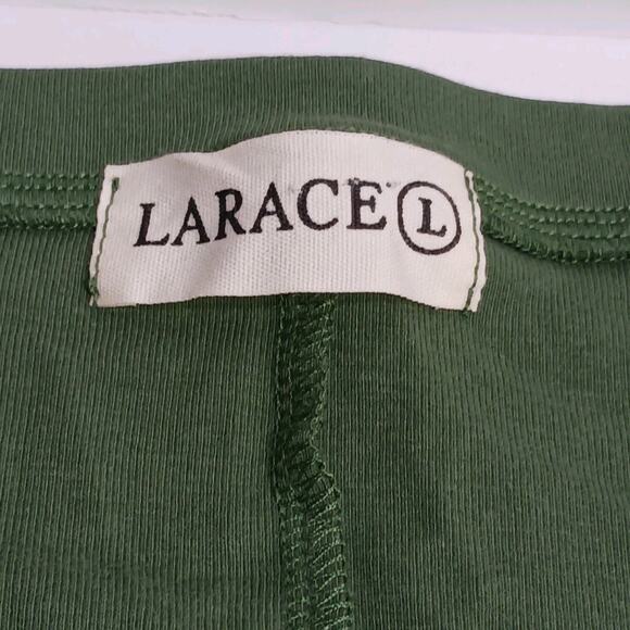 Larace Swing Dress Large Olive Green & Zebra Print Tunic Swing Dress EUC - Picture 4 of 7